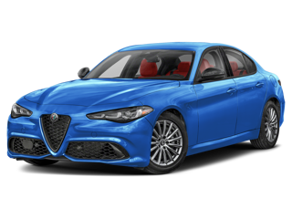 Blue Alfa Romeo Giulia Veloce