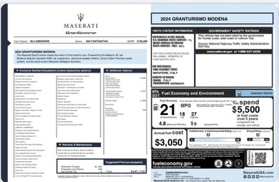 2024 Maserati GranTurismo Modena