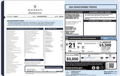 2024 Maserati GranTurismo Trofeo