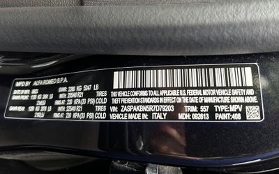 2024 Alfa Romeo Stelvio Veloce AWD