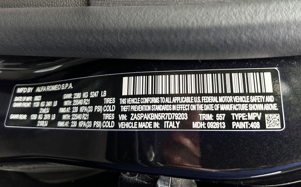 2024 Alfa Romeo Stelvio Veloce AWD