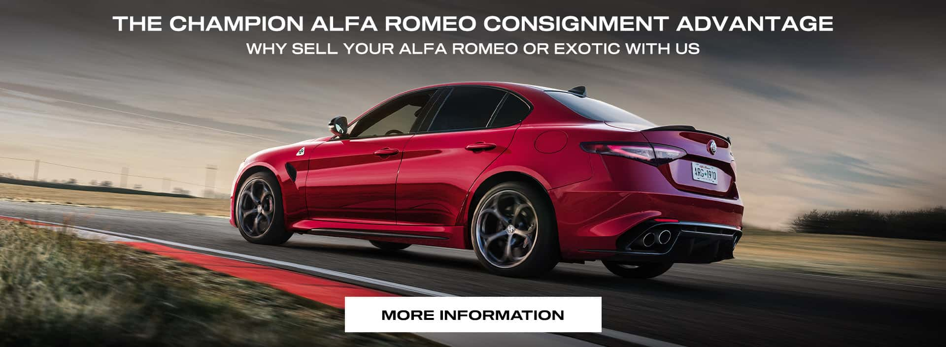 Why sell your Alfa Romeo or Exotic at Champion Alfa Romeo in Great Neck