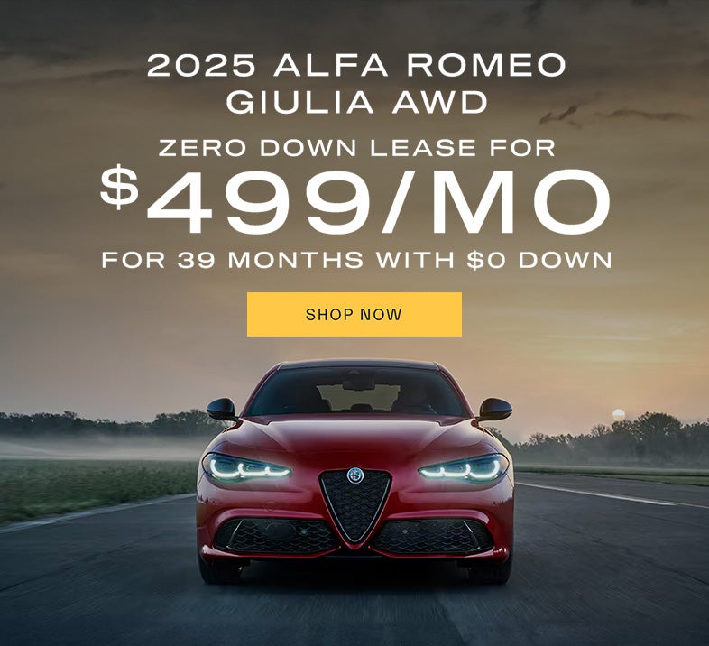2025 Alpha Romeo Giulia $499